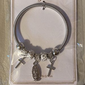 Virgen De Guadalupe Virgin Mary Charm Bracelet